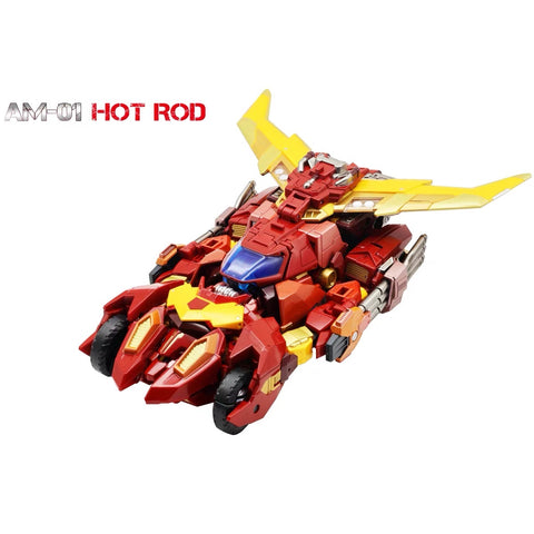 4th Party NB No Brand AM-01 AM01 (KO AMT01 AMT-01 Adamas Machina Rodimus Prime Hot Rod) 23cm / 9"