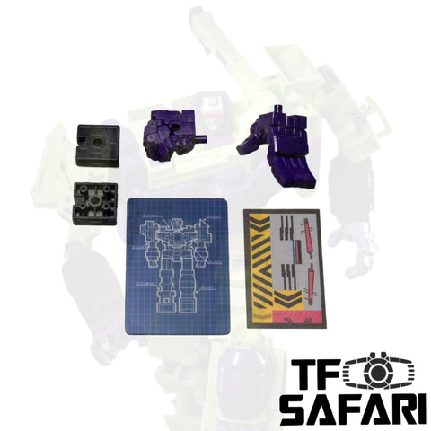 New Bee Factory NB-02 NB02 Articulated Hands for SS86 Devastator Combiner Upgrade Kit