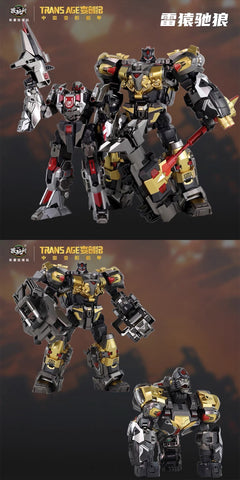 【Incoming】Cang Toys Cang-Toys CT-Chiyou-05 Thorilla CT-Chiyou-08 Rusirius 2 in 1 Set Predaking Combiner 23cm / 9"