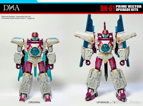 DNA Design DK-61 DK61 Upgrade Kits for Legacy United Cybertron Universe Prime Vector