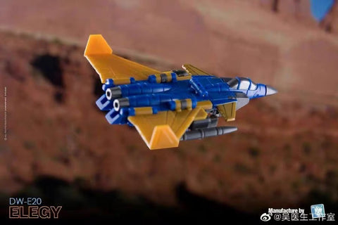 Dr.Wu & Mechanic Studio Extreme Warfare DW-E19 Profel / E20 Elegy / E21 Turbo (Thrust / Dirge / Ramjet) fit to Earthrise Titan Class 3 in 1 set 5.5cm / 2"