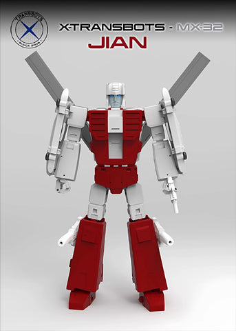 XTransbots MX-32 MX32 Jian (Blades, Defensor Combiner) 20.5cm / 8"
