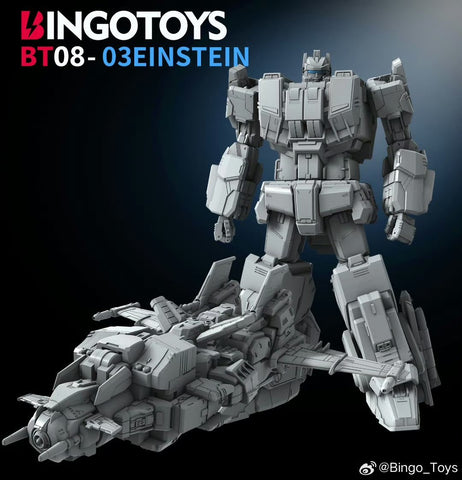 【Pre-Order】Bingo Toys BingoToys BT08-02 BT-0802 BT0802 Newton Galileo Combiner (IDW Afterburner Technobots Computron) 25cm / 9.8"