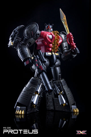 Planet X PlanetX PX-C05 PXC05 Proteus Dinobot（Sludge IDW Comics Version) 27cm, 10.6"