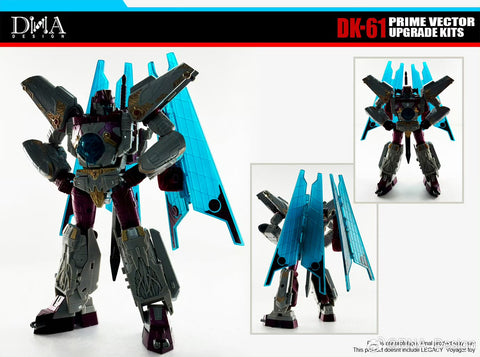 DNA Design DK-61 DK61 Upgrade Kits for Legacy United Cybertron Universe Prime Vector