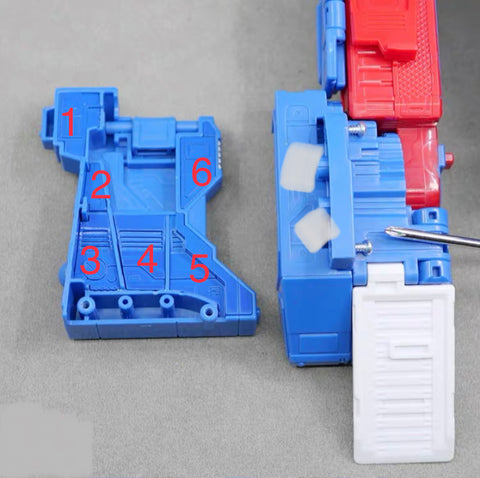 Tim Heada TH079 TH-079 Gap fillers for Studio Series 86 SS86 Ultra Magnus Upgrade Kit