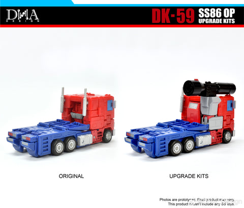 DNA Design DK-59 DK59 Upgrade Kits for Studio Series 86 SS86 Optimus Prime