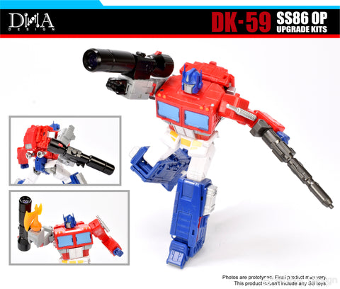 DNA Design DK-59 DK59 Upgrade Kits for Studio Series 86 SS86 Optimus Prime