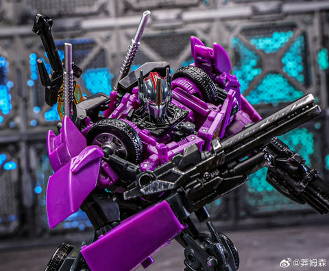 【Pre-Order】APC Toys APC-001SG APC001SG 2.0 Version Attack Prime Mirror Evil ( 1:1 TFP Optimus Prime Voyage Class ) Purple / Shattered Glass Version 17cm / 6.7"