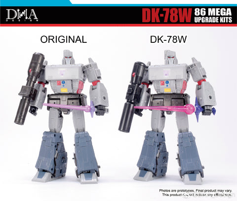 【Pre-Order】DNA Design DK-78W DK78W Studio Series SS86 Megatron Upgrade Kits