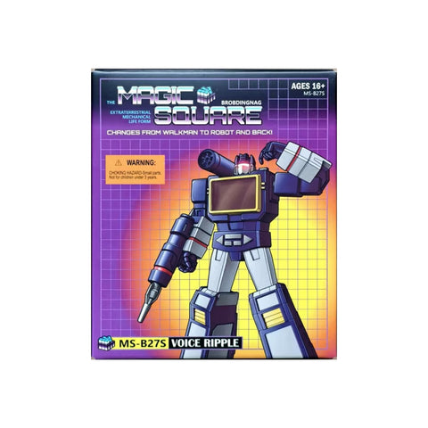 Magic Square MS-Toys MS-B27S MSB27S Voice Ripple (Soundwave Legends Class) Refined Painting Version 11cm / 4.3"
