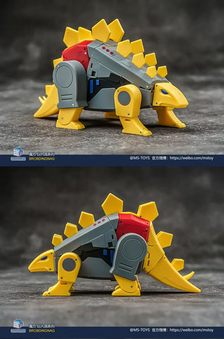【Incoming】Magic Square MS-Toys MS-B59 MSB59 Stegosaurus (Snarl Legend Class Dinobots) 13cm / 5.1"