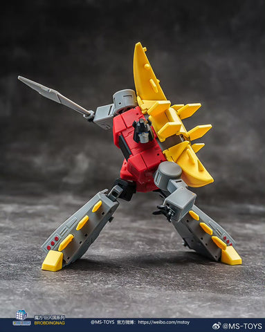 【Incoming】Magic Square MS-Toys MS-B59 MSB59 Stegosaurus (Snarl Legend Class Dinobots) 13cm / 5.1"