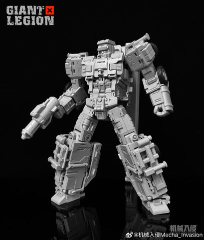 【Pre-Order】Mecha Invasion GLA03 GLA-03 & GLA04 GLA-04 Long Haul & Hook Giant Legion Heavy Builder (Constructors Devastator) Combiner (2 in 1 set) 21.5cm / 8.5"