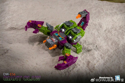 【Pre-Order】Dr.Wu & Mechanic Studio Extreme Warfare DWE56 DW-E56 Giant Claw ( Scorponok ) Dr Wu 10cm / 4"