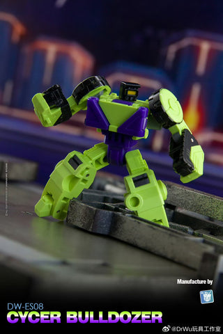 【Pre-Order】Dr.Wu DW-ES07 / ES08 Cyber Shovel Loader / Bulldozer ( Scrapper / Bonecrusher) Devastator Combiner 2 in 1 Set