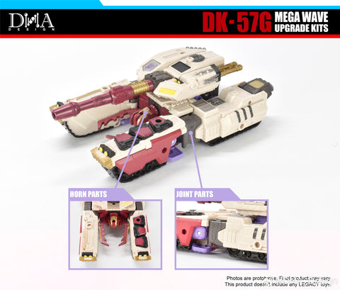 DNA Design DK-57G DK57G Upgrade Kits for Legacy United Leader Armada Universe Galvatron