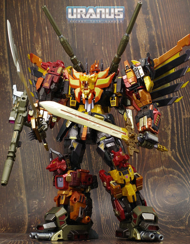 Takara Tomy AMT-02 AMT02 Adamas Machina Predaking Combiner