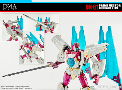 DNA Design DK-61 DK61 Upgrade Kits for Legacy United Cybertron Universe Prime Vector