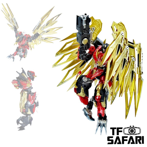 Cang Toys Cang-Toys CY-Mini 01 / 02 /03 / 04 / 05 / 06  Mini Chiyou ( Predaking ) Combiner 10cm / 4"