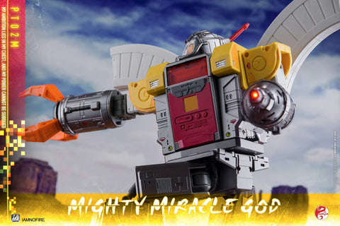 Pangu Toys PT-02M PT02M Mighty Miracle God (Omega Supreme) Metallic Version 27cm / `10.7"