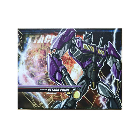APC Toys APC-001SG APC001SG 2.0 Version Attack Prime Mirror Evil ( 1:1 TFP Optimus Prime Voyage Class ) Purple / Shattered Glass Version 17cm / 6.7"