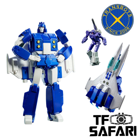 XTransbots MX-68J MX68J MX-LXVIII J Conechrome & Firehole (Slugslinger & Caliburst) X-Transbot 22cm / 8.7"