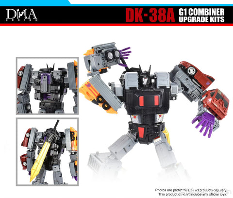 DNA Design DK-38A DK38A  G1 Combiner Upgrade Kits for Legacy Evolution Stunticon Menasor Multipack