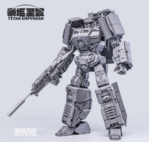 【Pre-Order】Mecha Invasion Titan Empyrean Combiner TE01B TE-01B LEISHU (Bruticus, Brawl) 26cm / 10.2“