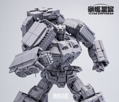 【Pre-Order】Mecha Invasion Titan Empyrean Combiner TE01B TE-01B LEISHU (Bruticus, Brawl) 26cm / 10.2“