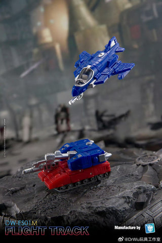 【Pre-Order】Dr.Wu DW ES01M DW-ES01M Flight Track ( Flywheels / Skytread Duocon Shattered Glass SG Version) Dr Wu Blue / Red Version 7cm / 2.8"
