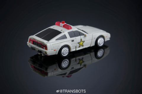 XTransbots Mini Series MX01 MX-01 Guardian Fuzz (Streetwise, Guardian Defensor Combiner)  X-transbots 10cm / 4"