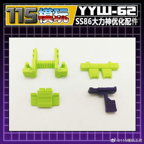 115 Workshop YYW-62 YYW62 Upgrade Kit for Studio Series SS86 Devastator Combiner Upgrade Kit