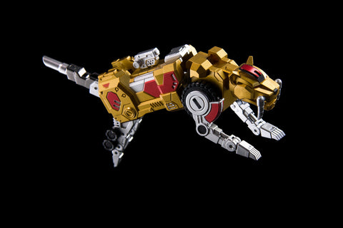 【Pre-Order】Lucky Cat MC03S MC-03S Dragon Beast King (Megazord Dragon Zord Combiner) 2 in 1 Combo Set w/ Metallic Painting 13cm / 5"