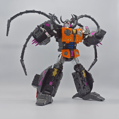 4th Party Shide 2966-18B 1:1 Modified KO Takara Tomy MX-00 Unicron Supreme Class 2003 Version （Black Version）30cm / 12"
