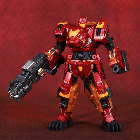 Cang Toys Cang-Toys CY-Mini-01 CYMini01 Feromini (Rampage, Feral Rex) Predaking Combiner 12cm