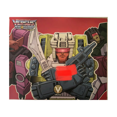 MFT MechFansToys Vecma Toys Head Warriors Headmasters Gift Sets of 7 (VS-01/02/03/04/05/06/07 Chromedome / Weirdwolf / Hardhead / Mindwipe / Skullcrusher / Highbrow / Brainstorm)
