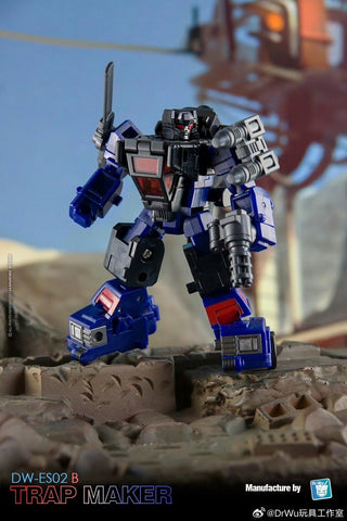 【Pre-Order】Dr.Wu DWES02B DW-ES02B Trap Maker ( Battletrap Duocon) Dr Wu G2 Black Version7cm / 2.8" (Copy)