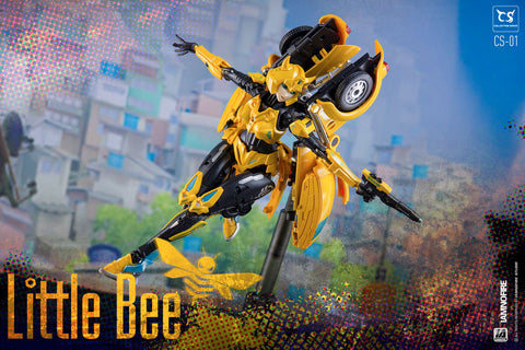 Collection Space CS-01 CS01 Transformable Bishoujo Little Bee (Bumblebee Mecha Girl) 17.5cm / 6.9"