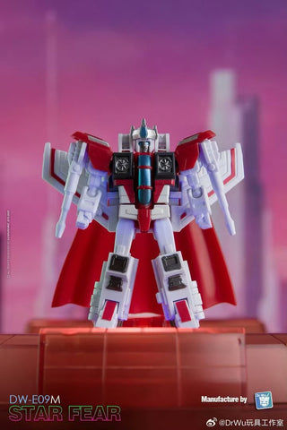 Dr.Wu & Mechanic Studio Extreme Warfare DW-E09M DWE09M Star Fear (Starscream SG White Version ) with cronation kit 6cm / 2.4"
