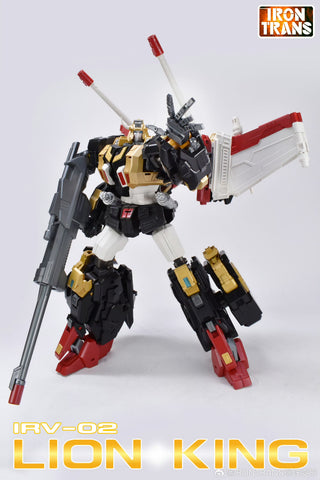 【Incoming】Irontrans IR-V02 IRV02 King Leo / Lion King (Victory Leo)  35cm / 14"