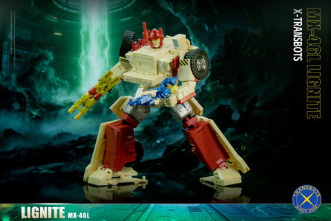 XTransbots MX-46L MX46L Lignite (G2 Landfill / Long Haul) MP Scale 23cm / 9"