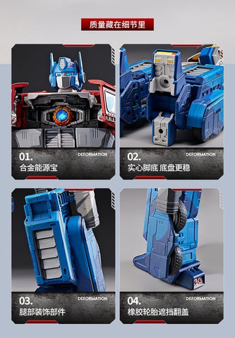 4th Party WJ WEISHUANG MPP10 MPP-10 Commander ( W8065 Oversized MP10 Optimus Prime) Animated Version 32cm / 12.6"