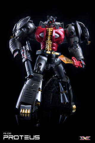 Planet X PlanetX PX-C05 PXC05 Proteus Dinobot（Sludge IDW Comics Version) 27cm, 10.6"