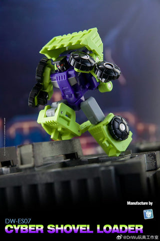 【Pre-Order】Dr.Wu DW-ES07 / ES08 Cyber Shovel Loader / Bulldozer ( Scrapper / Bonecrusher) Devastator Combiner 2 in 1 Set