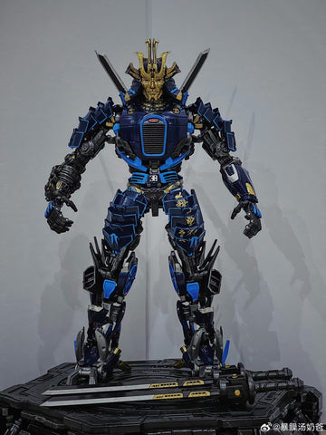 Last Knight LK-01  LK01 Elegant (Bayverse Drift）Non-Transformable Blue Version 22cm / 8.7"