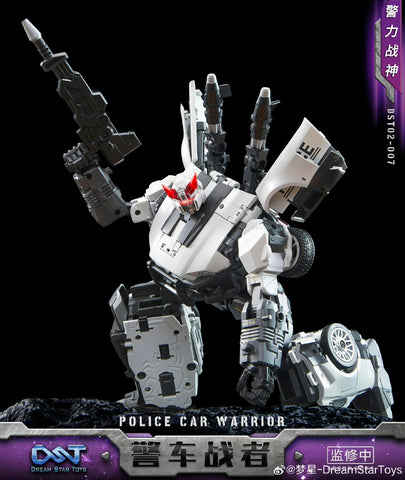 【Pre-Order】Dream Star Toys  DST02-007 DST02007 ( Prowl Combiner Mode, Constructicon, Devastator Combiner) DreamStarToys Metallic Version 24.5 cm / 9.6"