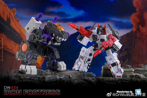 Dr.Wu & Mechanic Studio Extreme Warfare DWE54 DW-E54 Iron Fortress ( Metroplex ) Dr Wu 10cm / 4"