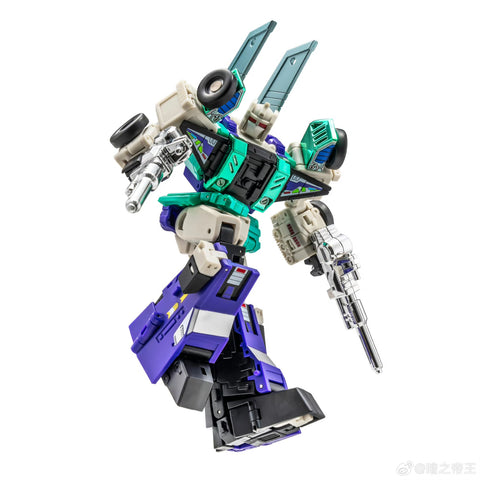 【Pre-Order】Newage H74EXR H-74EXR Cho (G1 Sixshot) New Age Limited Electroplated Version 13.8cm / 5.4"