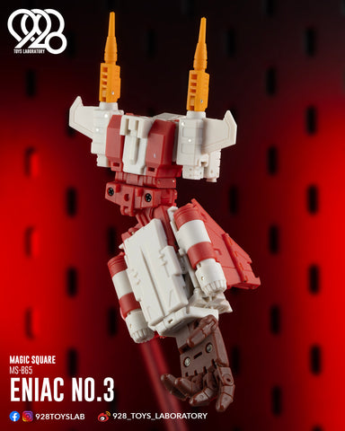 【Pre-Order】Magic Square MS-Toys MS-B65 MSB65 Eniac No.3 (G1 Strafe / Technobots / Computron) 10cm / 4"